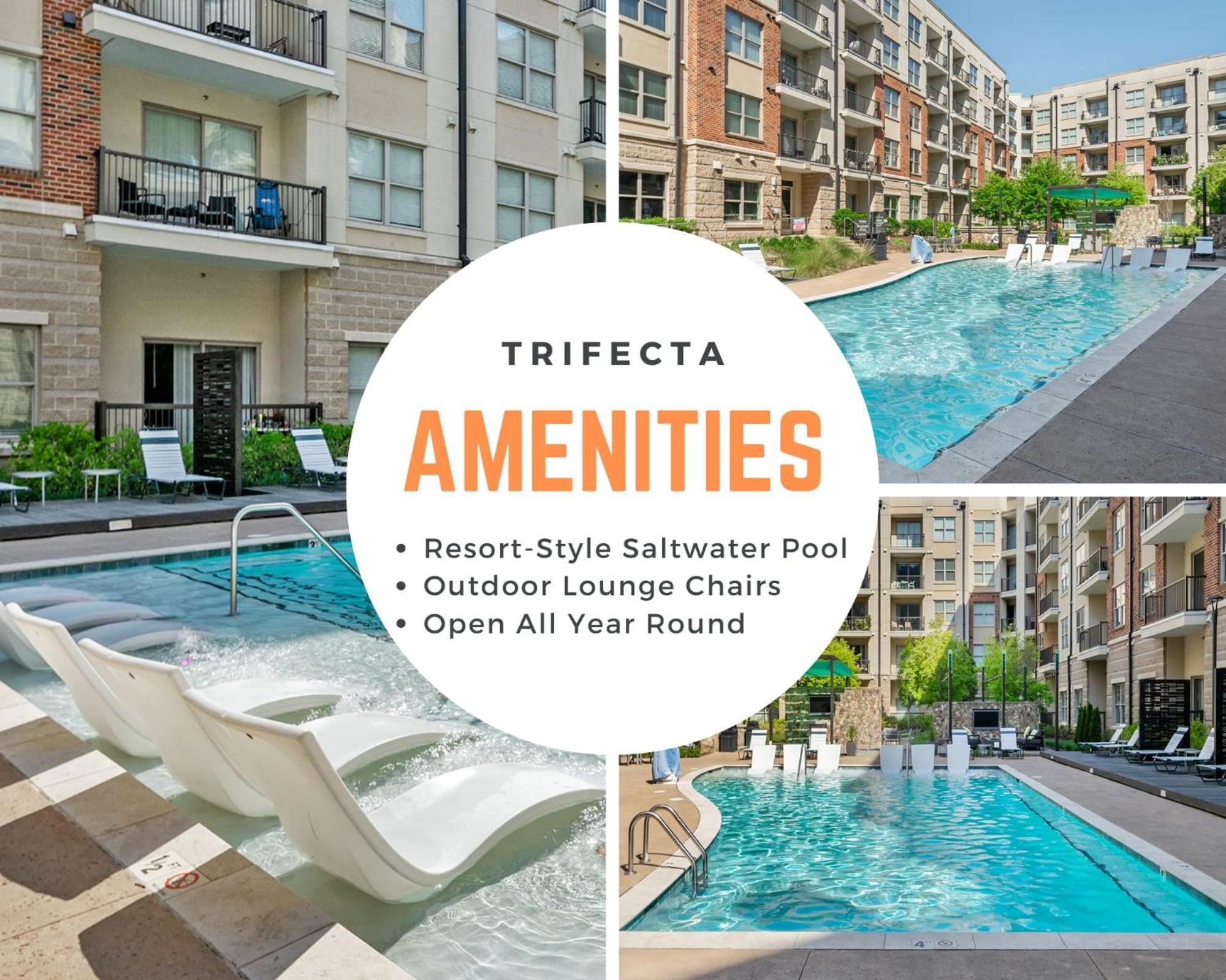 שרלוט Uptown 4Th Ward Luxury Apt Year-Round Pool מראה חיצוני תמונה